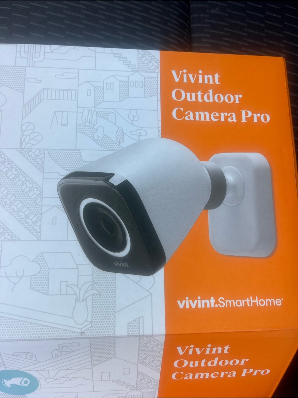 Vivint Outdoor Camera Pro - White & Black Housing